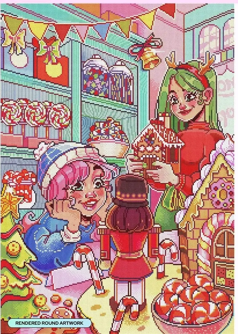 Kit de Arte de Diamantes Navidad - 2
