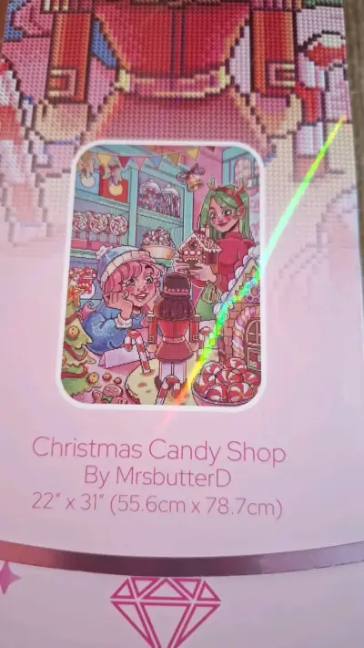 Kit de Arte de Diamantes Navidad - miniatura 5