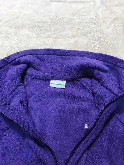 Chaqueta polar morada Columbia para mujer - miniatura 2