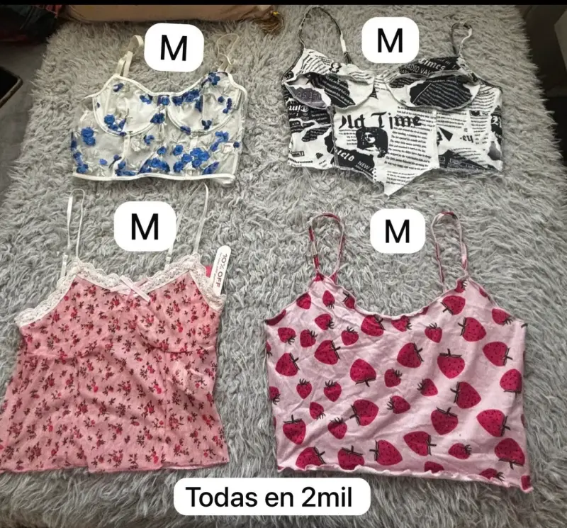 Vestido azul con estampado floral talla XS - 3
