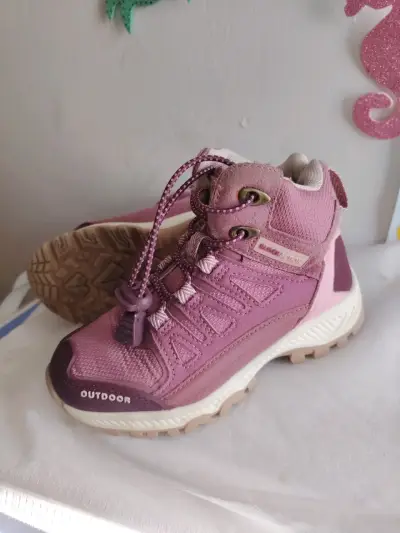 Botas para niñas color rosa y magenta - miniatura 1