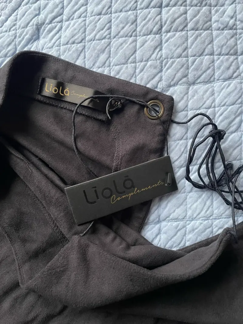 Vestido negro elegante Liola talla 42 - 2