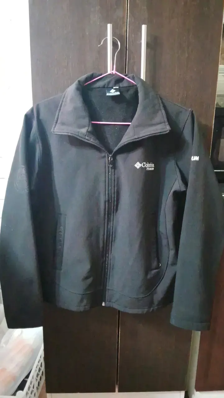 Chaqueta Columbia Titanium negra para hombre - 1