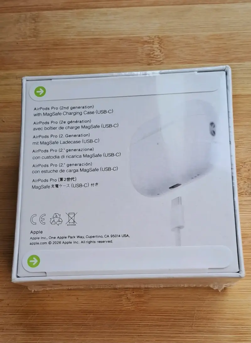 Apple AirPods Pro 2a Gen A2968 Blanco - 2
