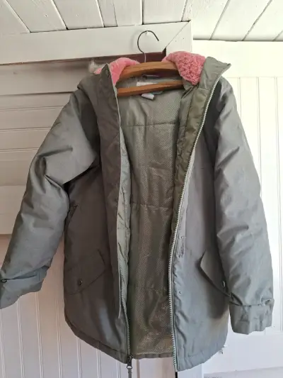 Chaqueta de invierno Columbia para niñas - miniatura 1