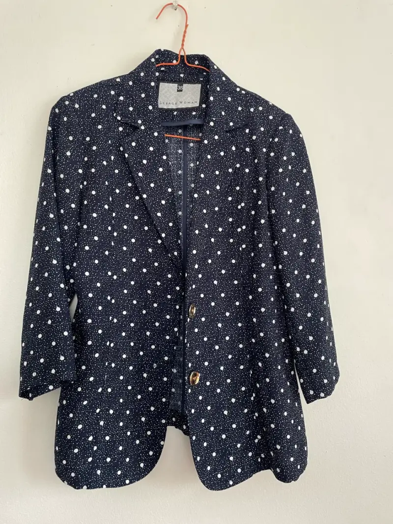 Blazer de mujer Lesage Woman con diseño de lunares - 1