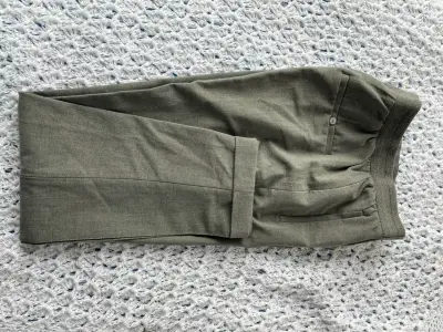 Pantalones de vestir gris para mujer - miniatura 4
