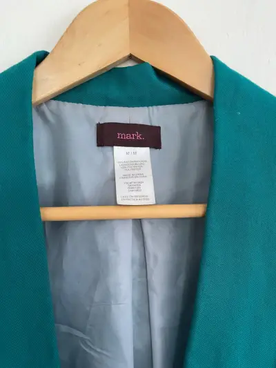 Blazer verde turquesa para mujer marca Mark - miniatura 6