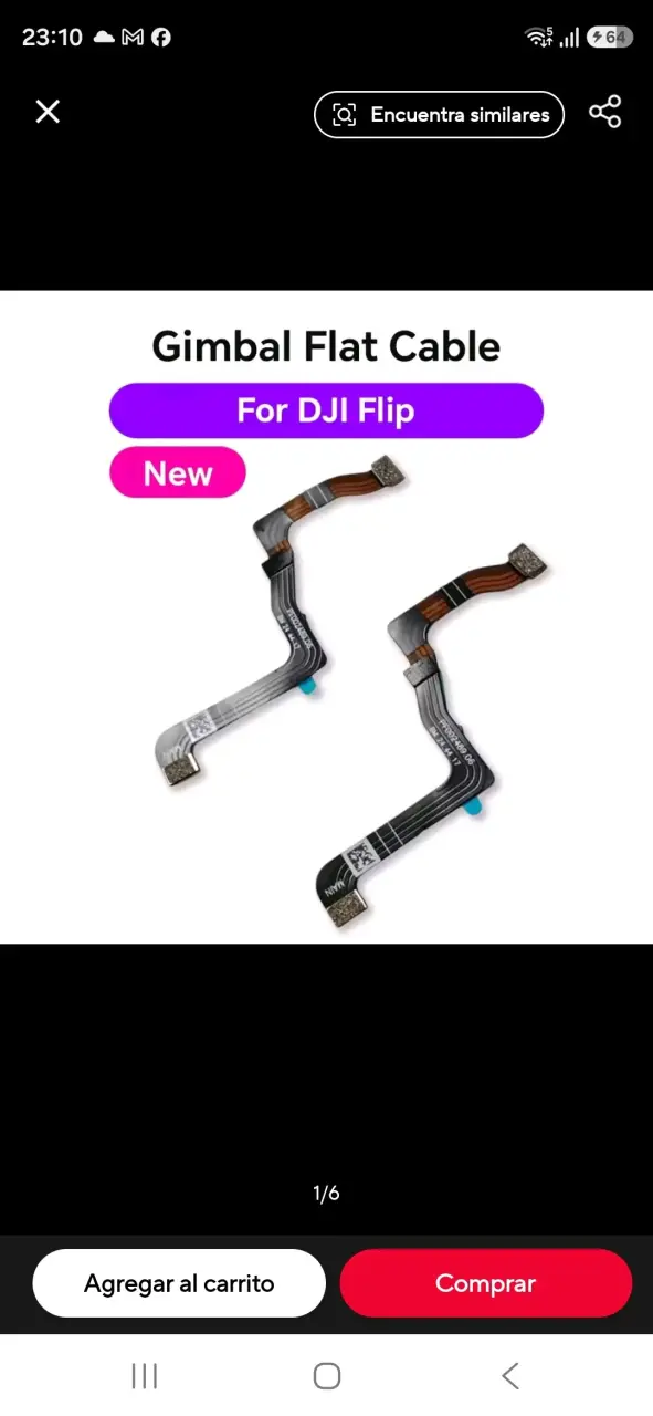 Cable plano gimbal para DJI Flip nuevo