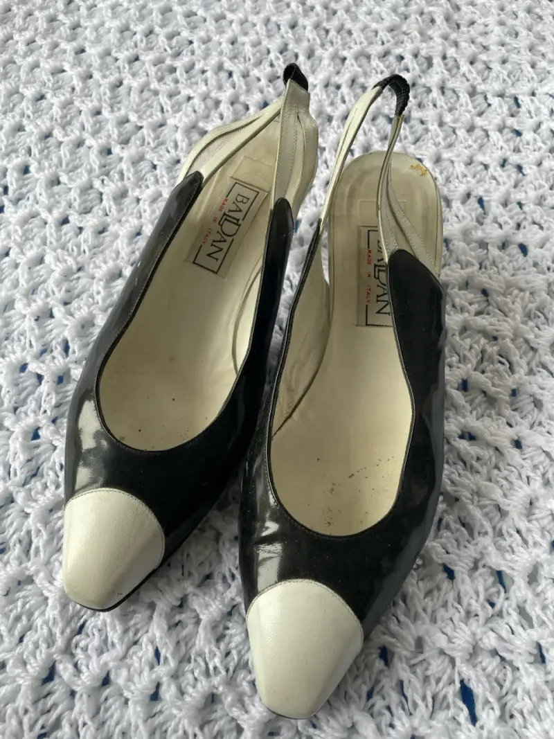Zapatos de tacón Badan en blanco y negro - 1