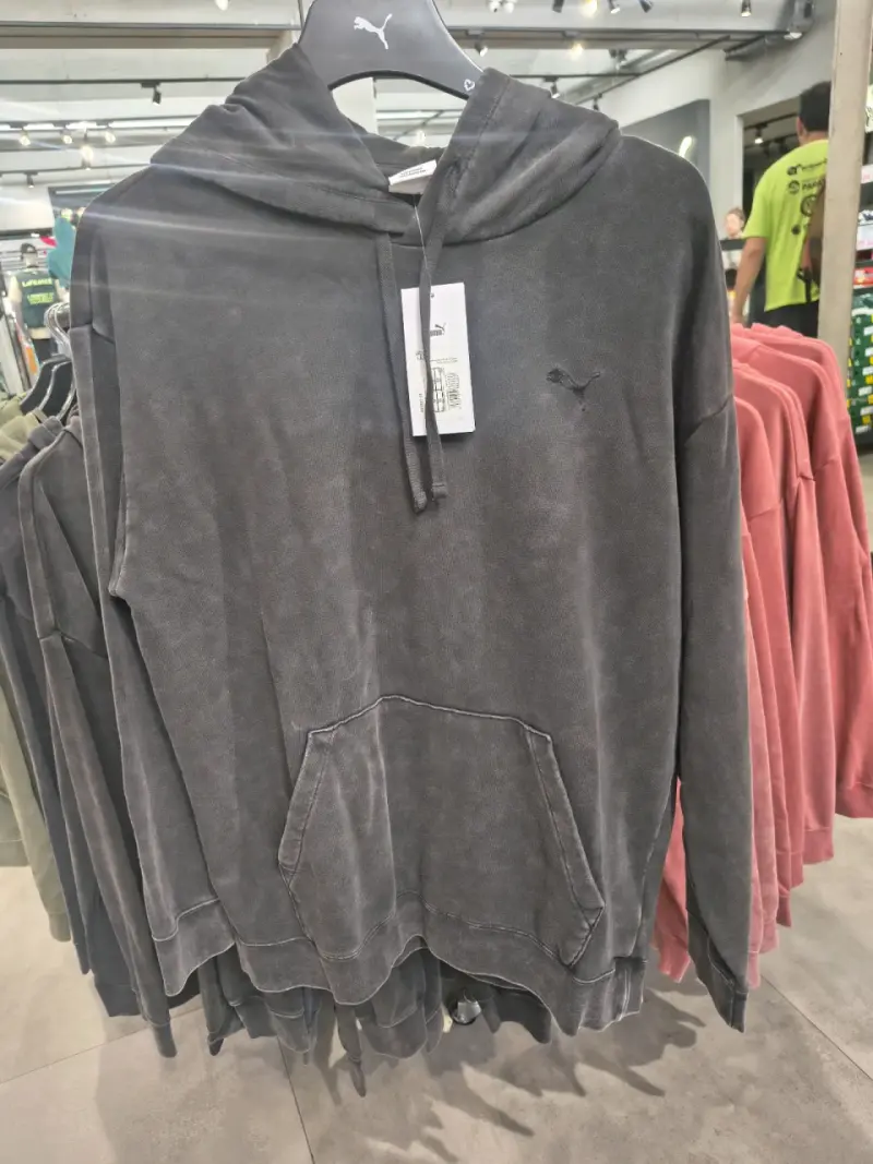 Polerón con capucha negro Puma para hombre - 2