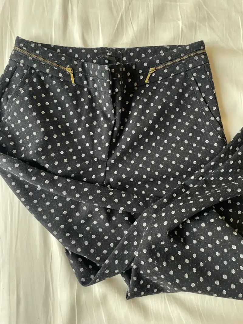 Pantalones estampados para mujer Zara y  H&M - 5