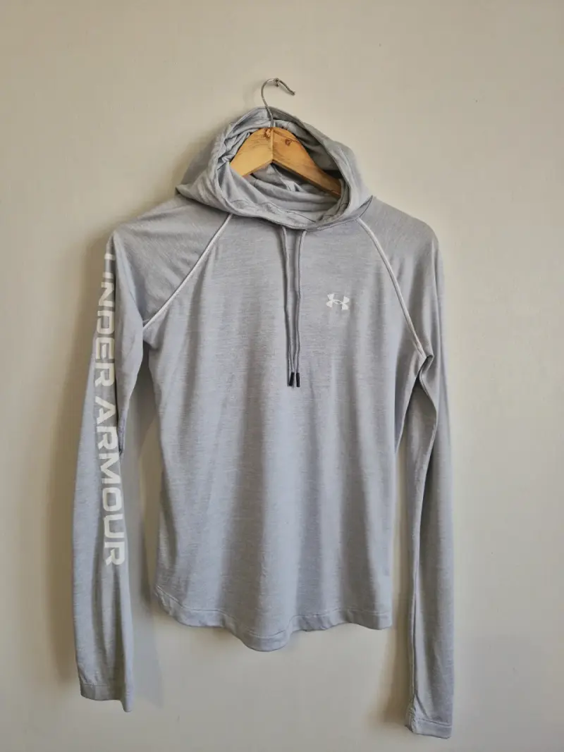Polerón con capucha Under Armour gris - 3
