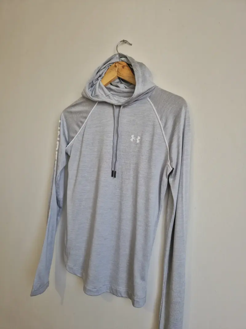 Polerón con capucha Under Armour gris - 5