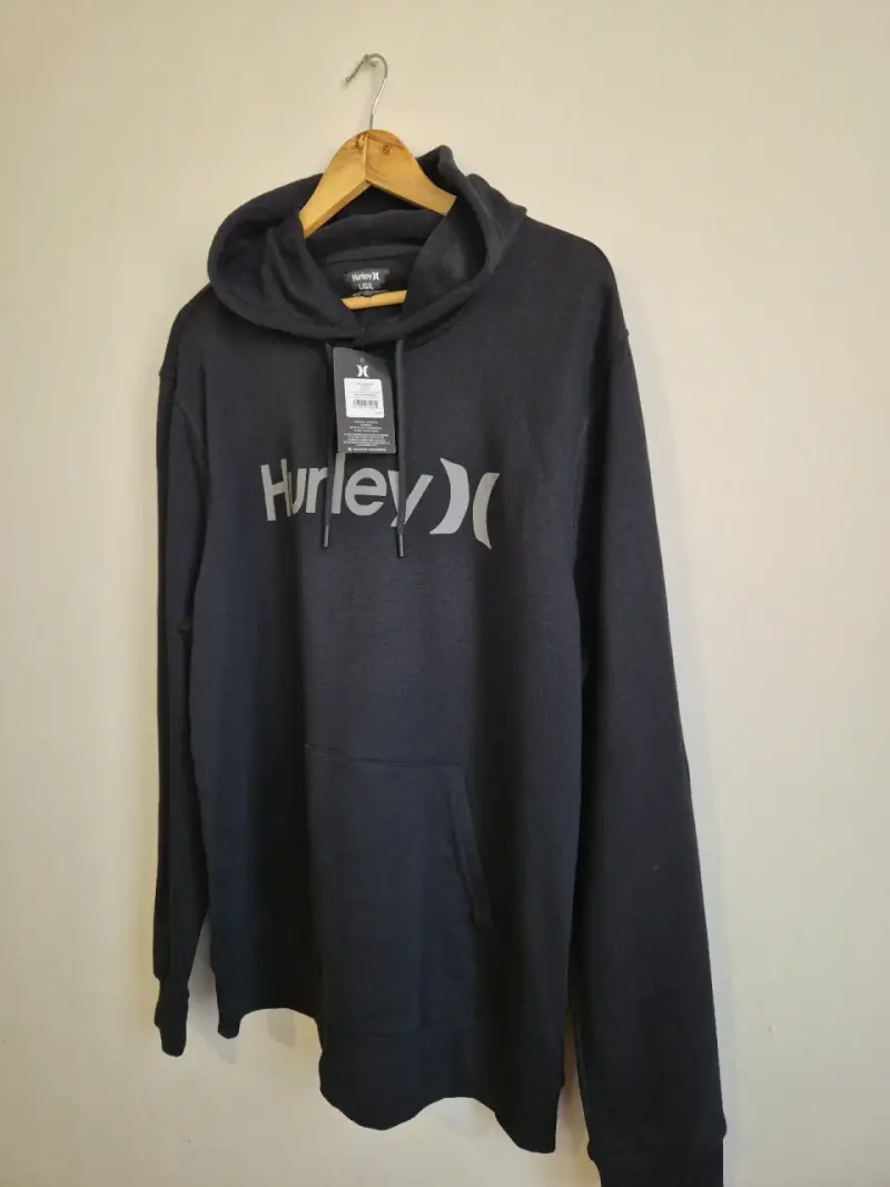 Polerón con capucha negro Hurley para hombre - 2