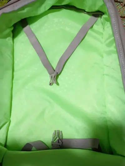 Mochila Head rosa con detalles verdes - miniatura 4