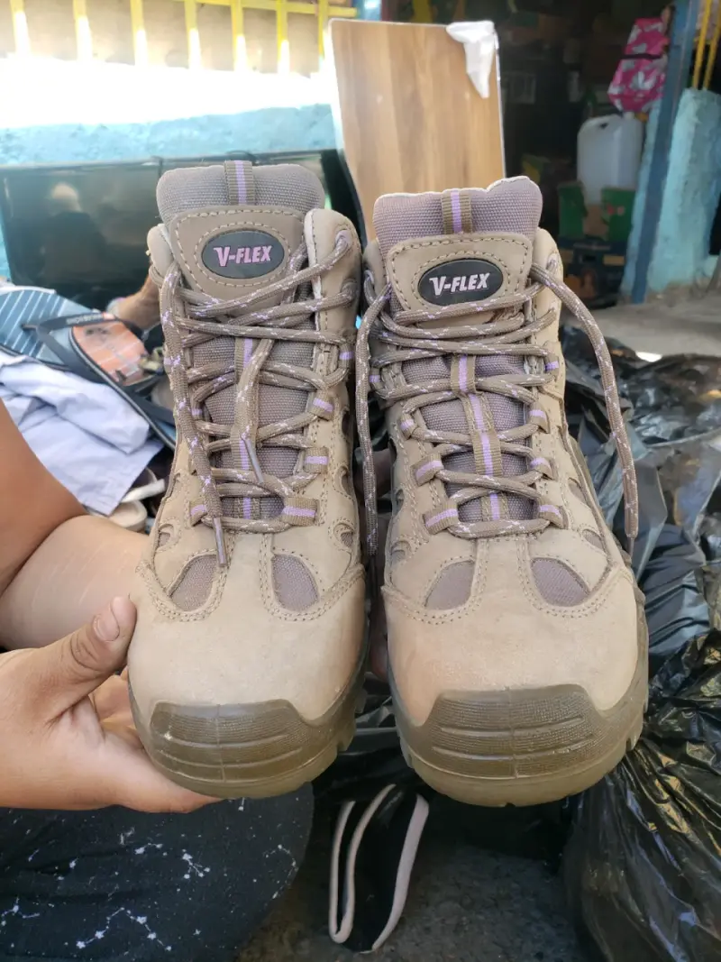 Botas de senderismo V-Flex color beige - 2