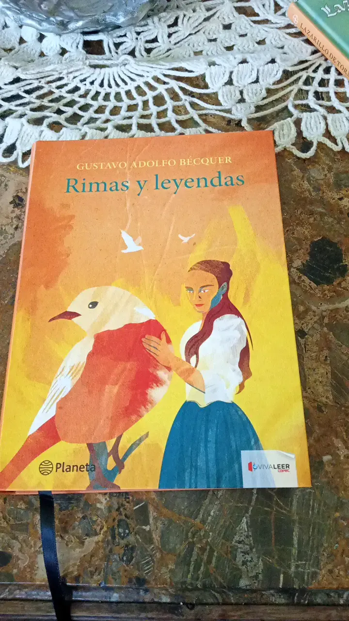 Libro 'Rimas y Leyendas' de Gustavo Adolfo Bécquer