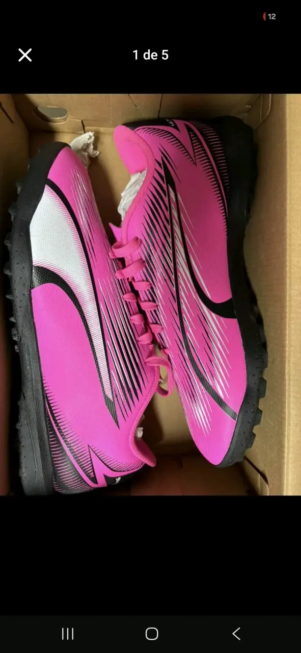 Zapatillas deportivas rosas Puma Ultra Play - 5