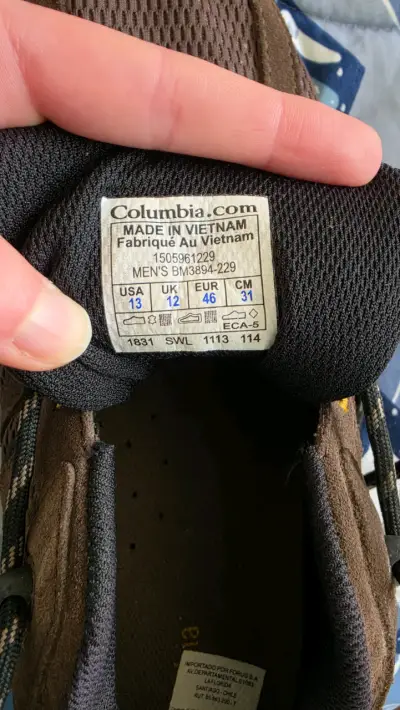 Zapatillas de trekking Columbia marrones para hombre - miniatura 5