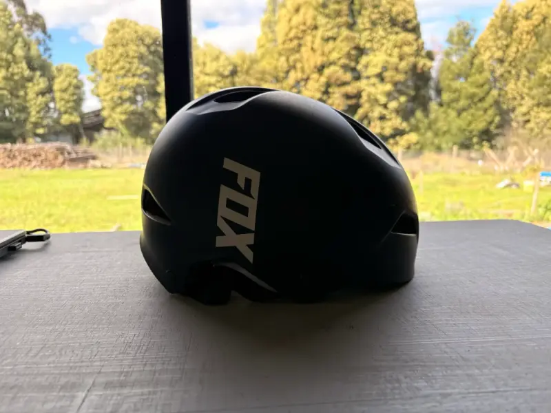 Casco de ciclismo Fox talla L negro - 2