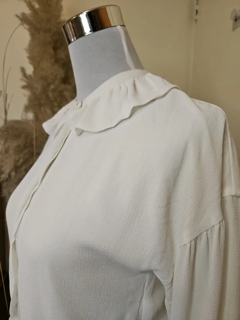 Blusa blanca con forro — Coconut (El Corte Inglés) - 4