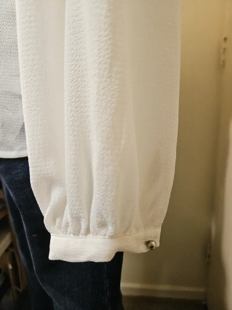 Blusa blanca con forro — Coconut (El Corte Inglés) - 5