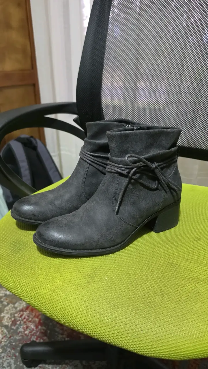 Botines gris oscuro de mujer Graceland talla 40 - 1
