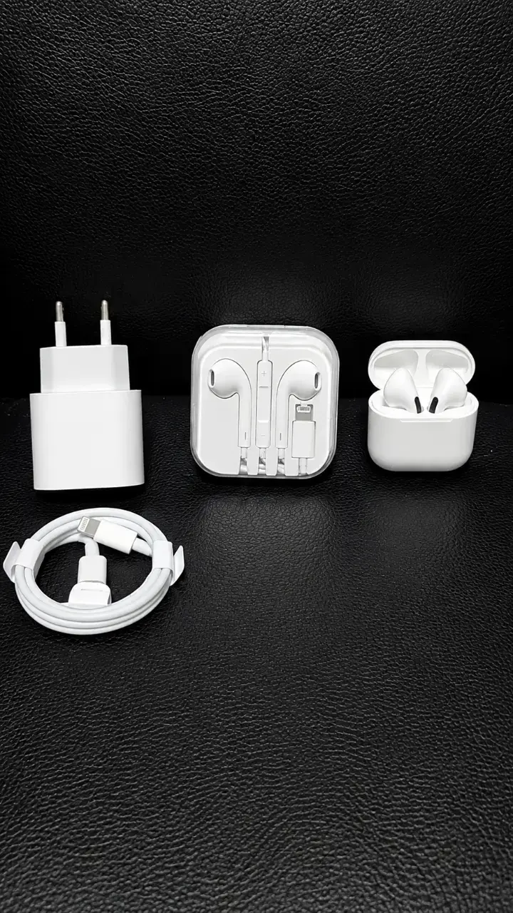 Pack Cargador Tipo C Lightning + Audifonos Iphone - 2