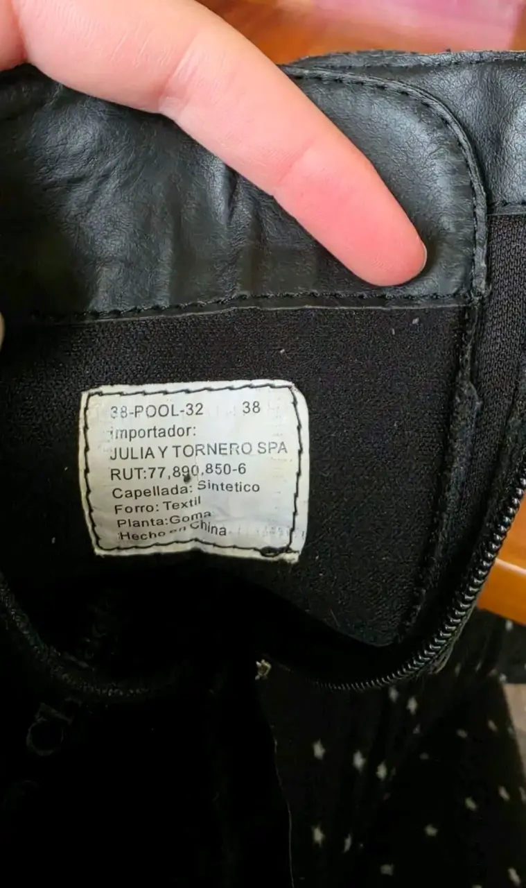 Botas negras de cuero con plataforma Chaladá - 5