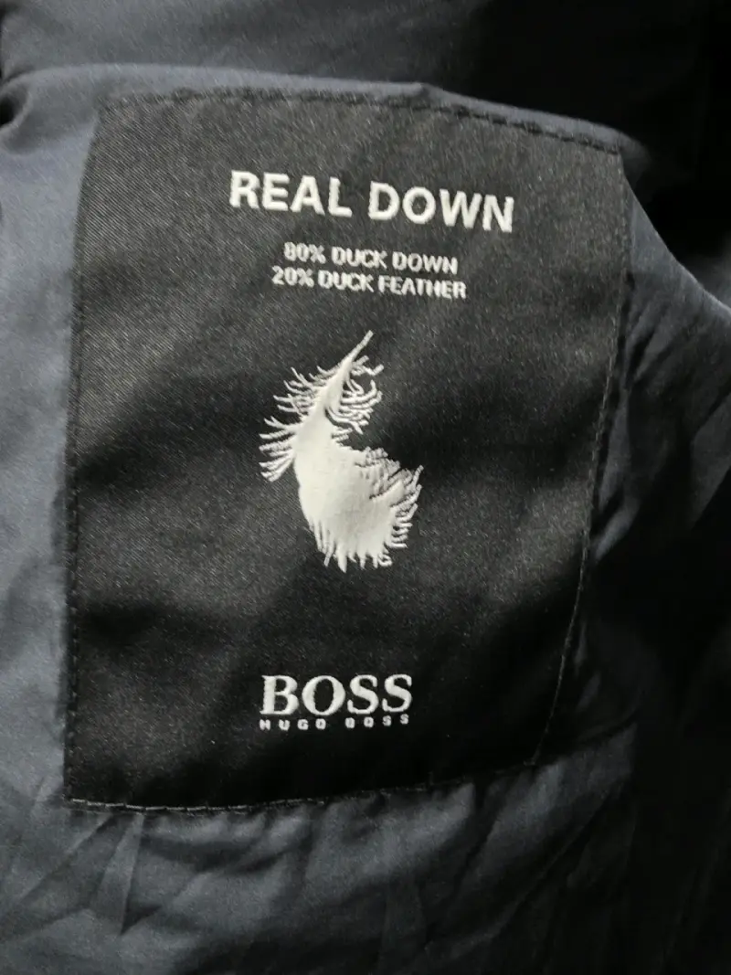 Chaqueta de plumas azul Boss para hombre - 3