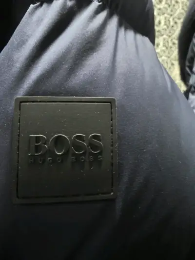 Chaqueta de plumas azul Boss para hombre - miniatura 6