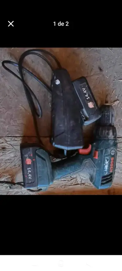 Taladro Inalámbrico Bosch 14.4V con Batería - miniatura 1