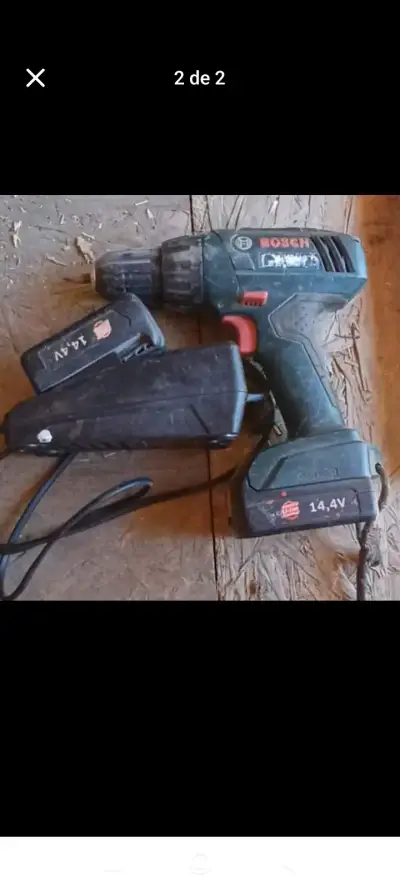 Taladro Inalámbrico Bosch 14.4V con Batería - miniatura 2