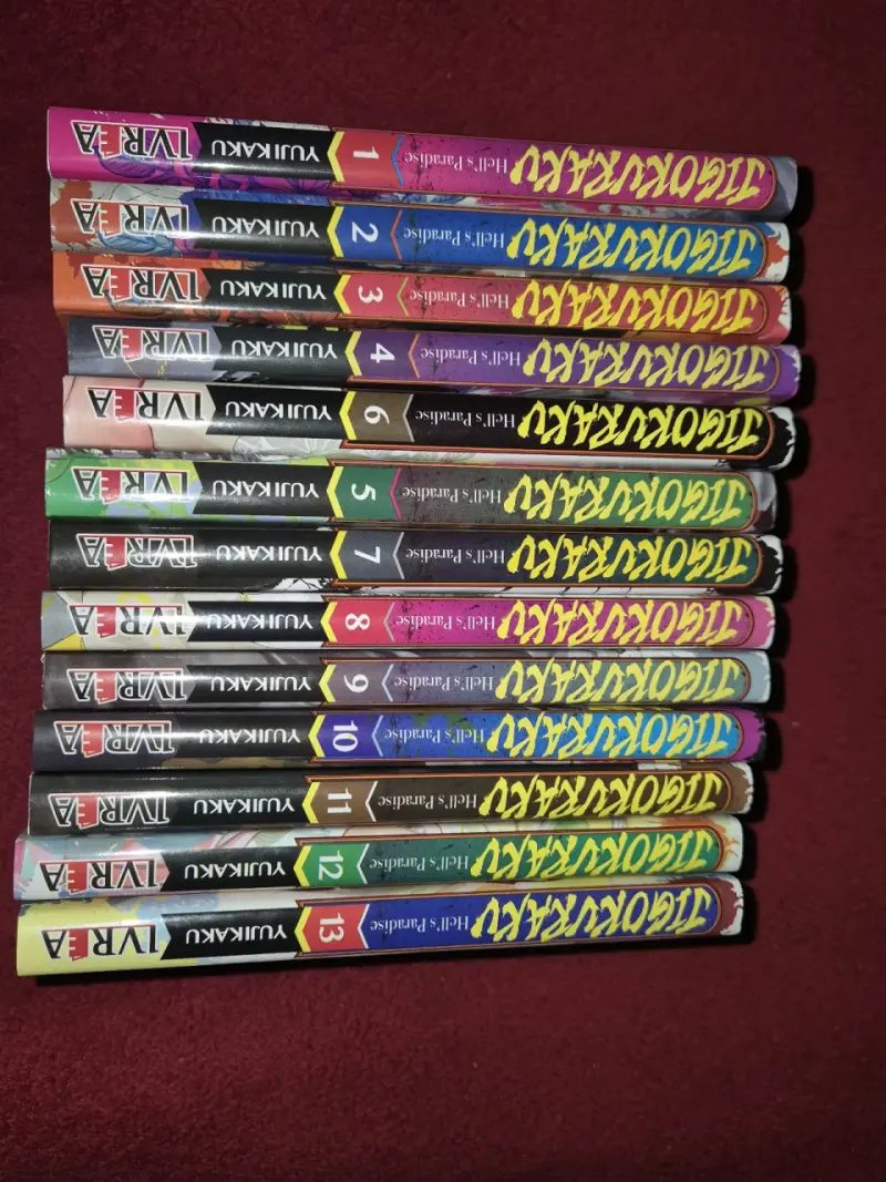 Colección completa de Jigokuraku.