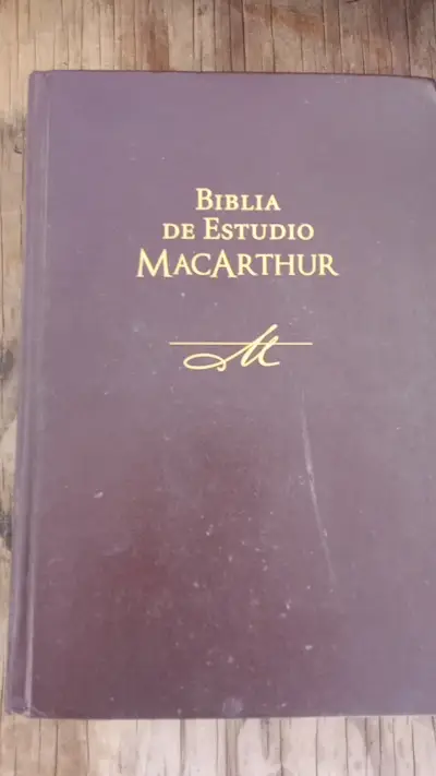 Biblia de Estudio MacArthur Reina-Valera 1960 - miniatura 1