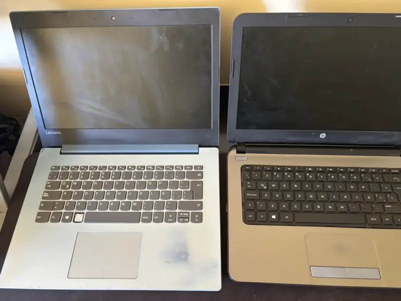 Laptops Lenovo y HP para reparar - 1