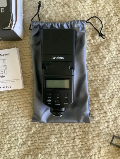 Flash Speedlite Andoer para cámaras - miniatura 2