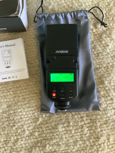Flash Speedlite Andoer para cámaras - miniatura 3