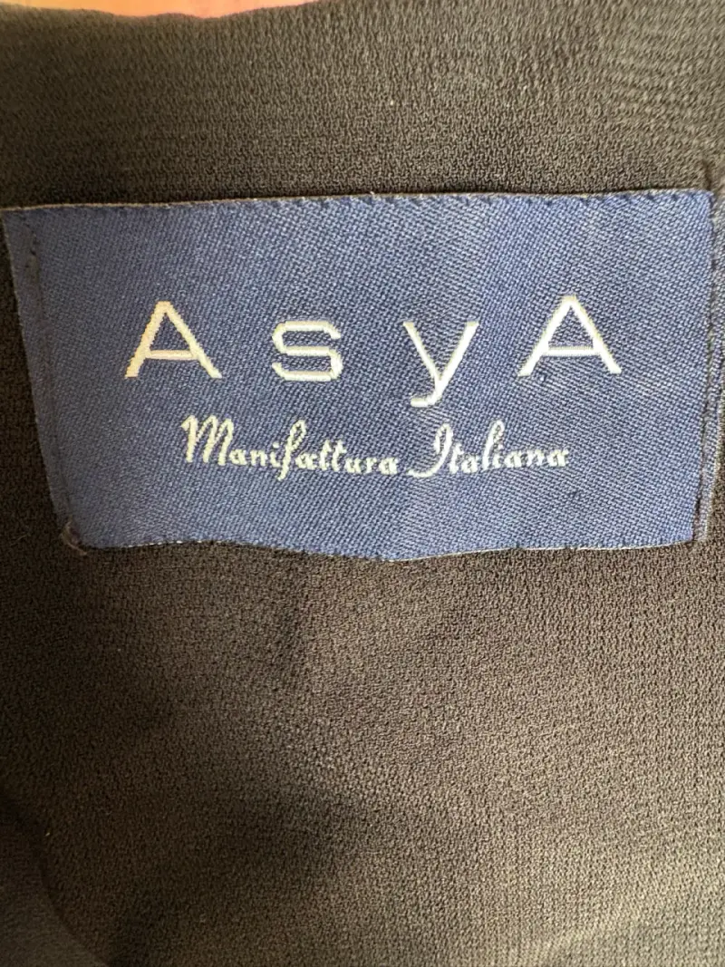 Vestido negro elegante sin mangas Asya - 4