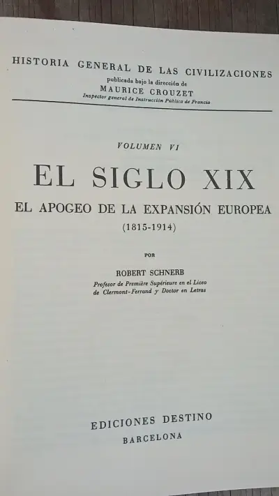 Libro Historia General de las Civilizaciones Volumen VI - miniatura 1