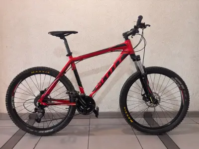 Bicicleta de montaña Scott Aspect 650 roja - miniatura 1