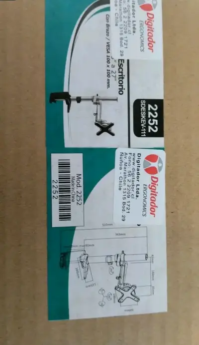 Soporte de Monitor para Escritorio Digitador 2252 - miniatura 1