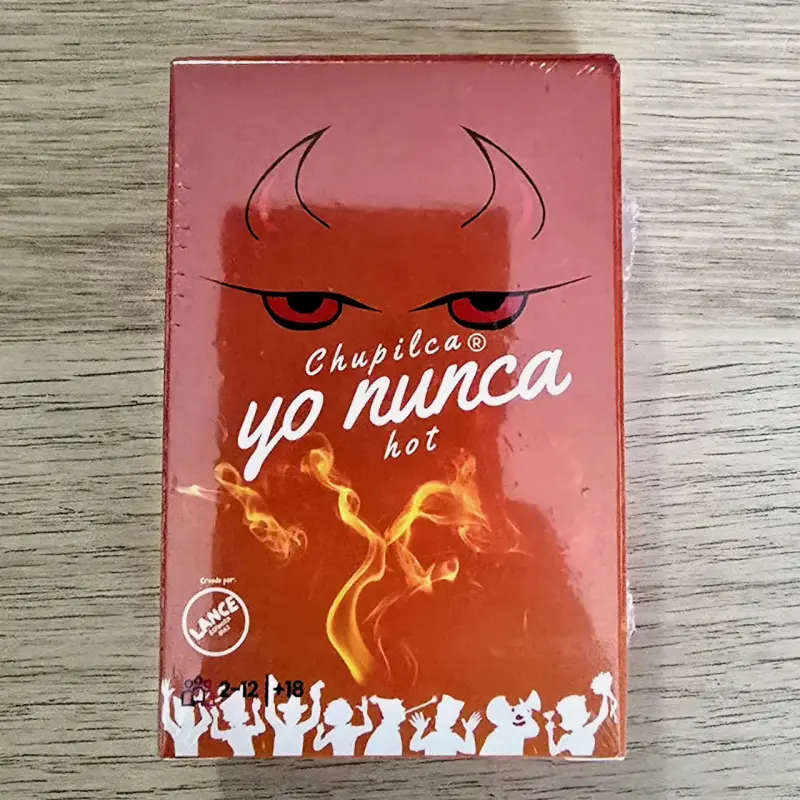Juego de cartas Chupilca Yo Nunca Hot - 1