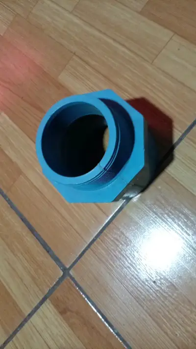 Adaptador de PVC azul para tuberías - miniatura 3