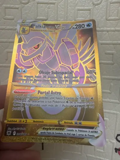 Carta Pokémon Palkia Origen V-ASTRO Holográfica - miniatura 1
