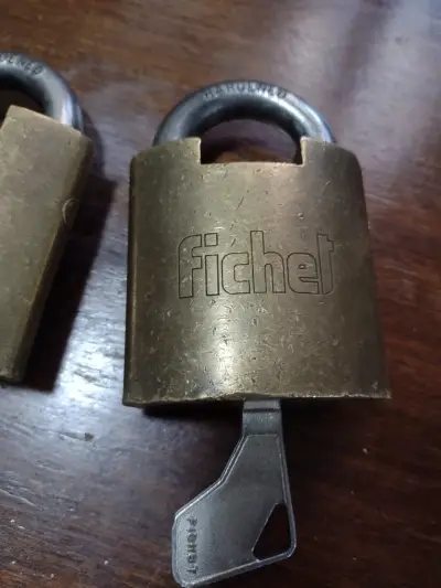 Candado de seguridad Fichet con llave - miniatura 3