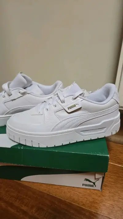 Zapatillas deportivas blancas Puma para mujer - miniatura 3