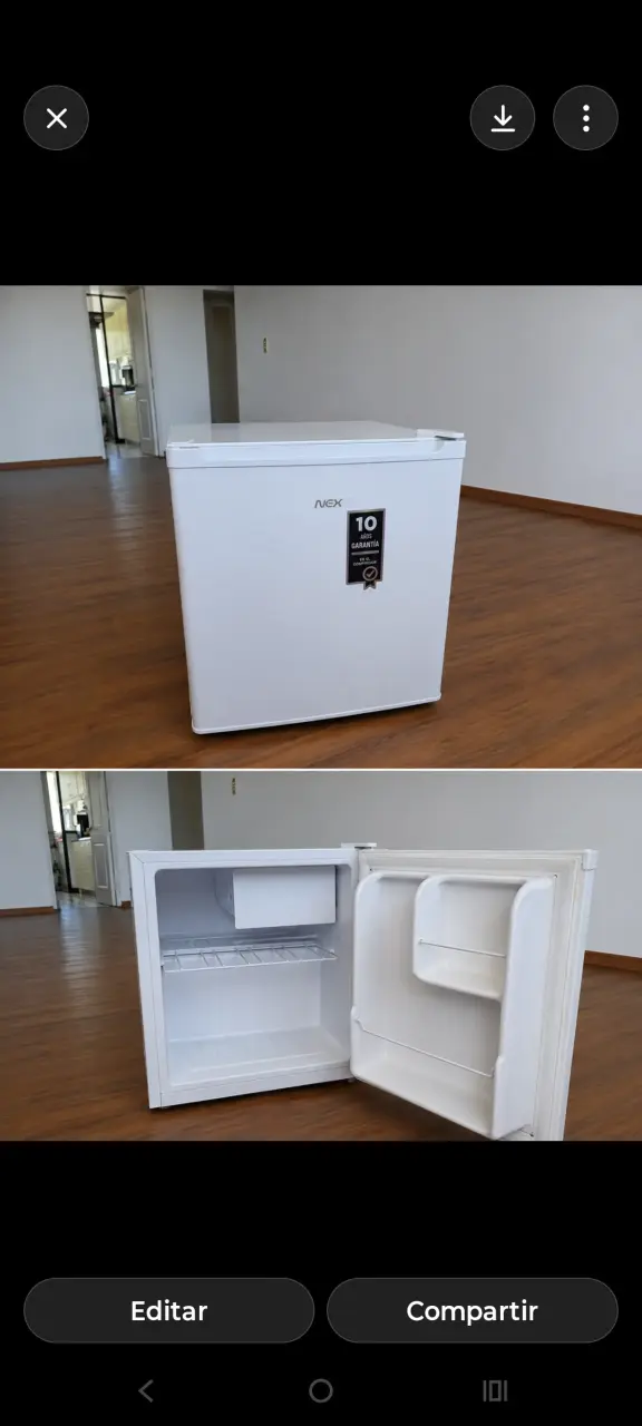 Frigobar Nex 50L Blanco Compacto - 1