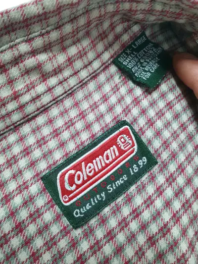 Camisa a cuadros Coleman talla XL - miniatura 4